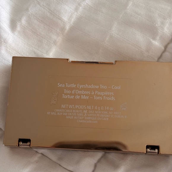 Chantecaille Bronze and Teal Turtle Case - Picture 3 of 8